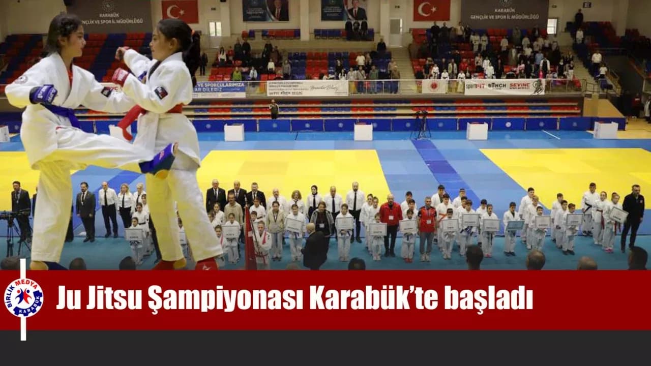 Karabük’te Ju Jitsu Şampiyonası başladı