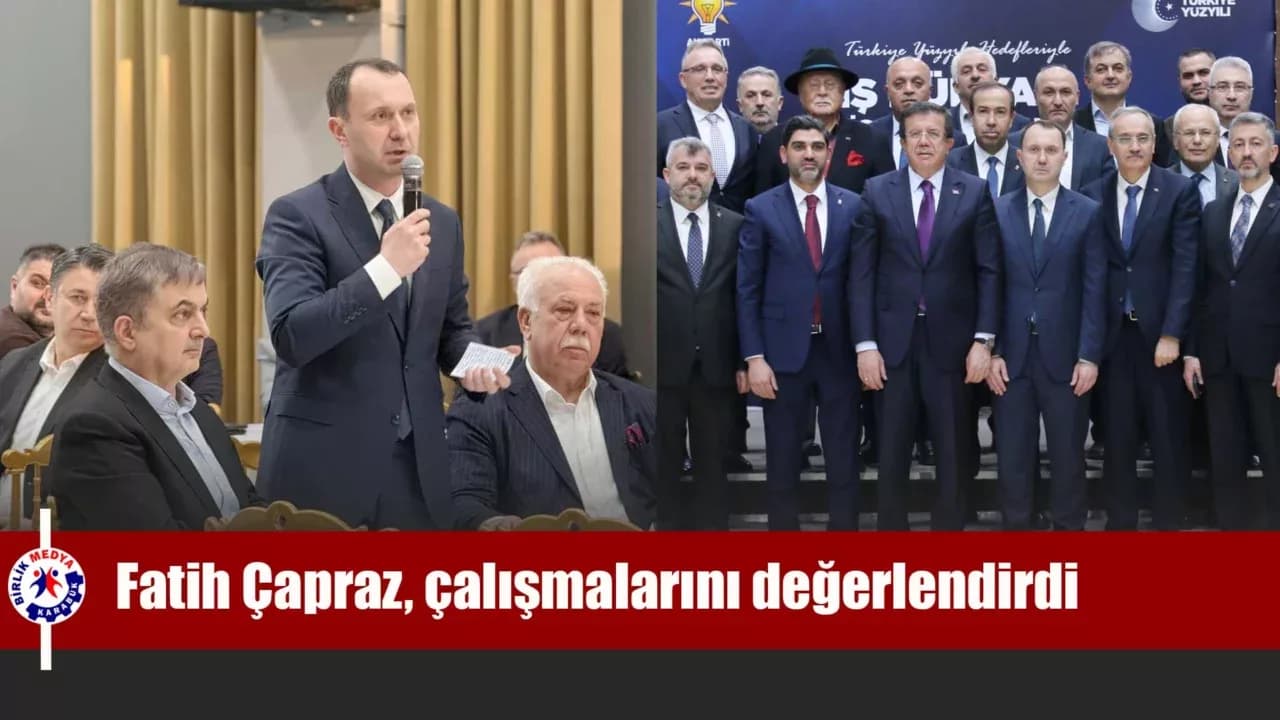 KTSO YK Başkanı Fatih Çapraz, Mart ayı çalışmalarını değerlendirdi