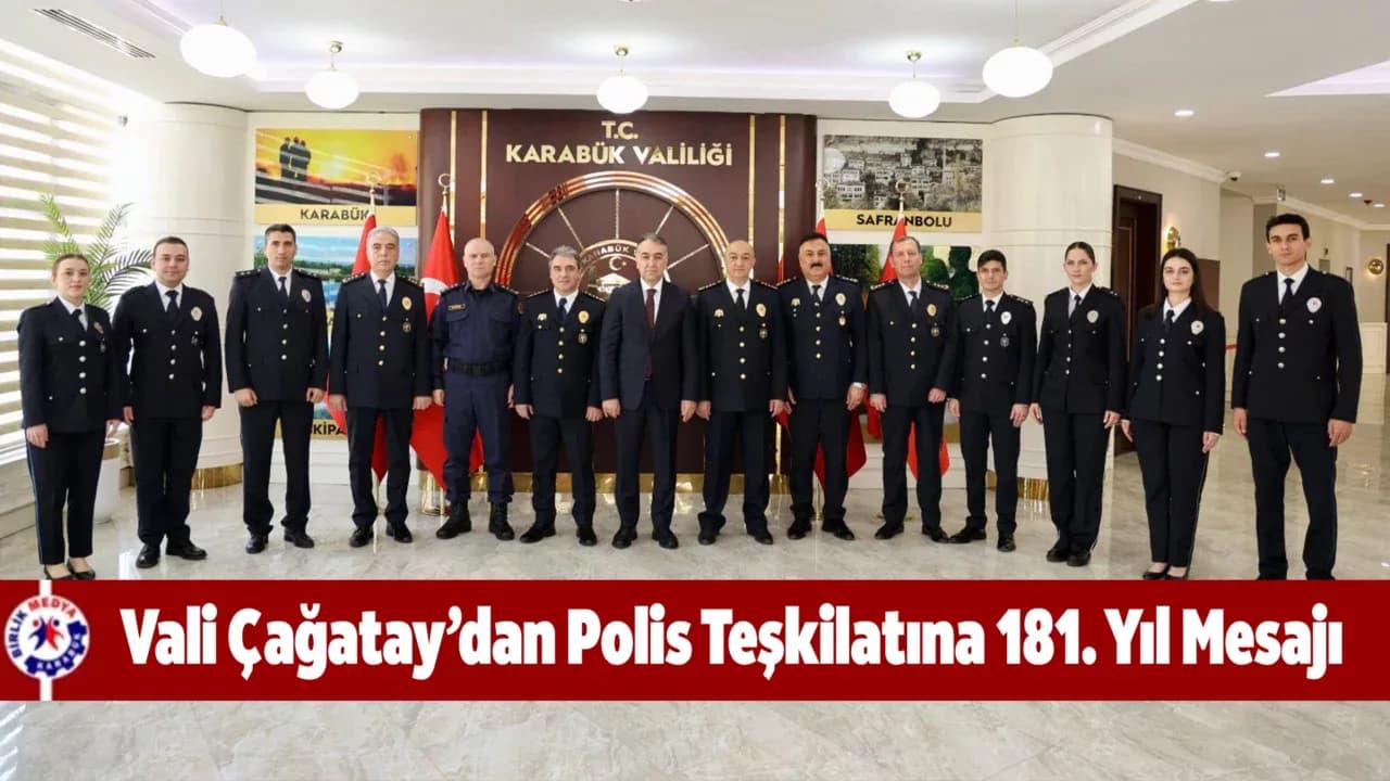 Vali Çağatay’a Polis Haftası ziyareti