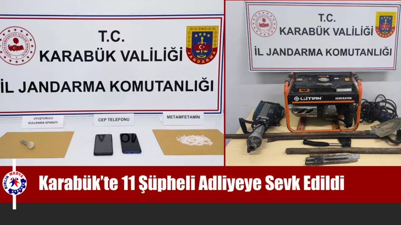 Kaçak kazı ve uyuşturucu operasyonlarında 11 kişi yakalandı