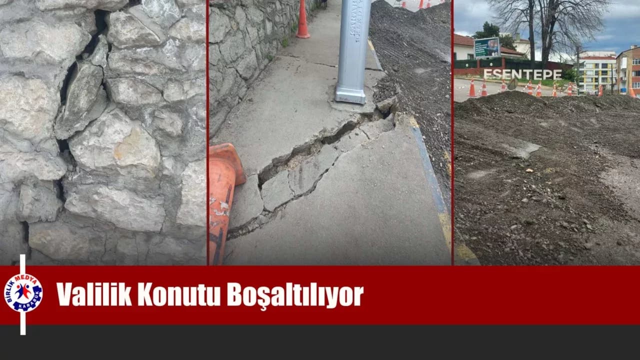 Karabük Valilik Konutu Boşaltılıyor