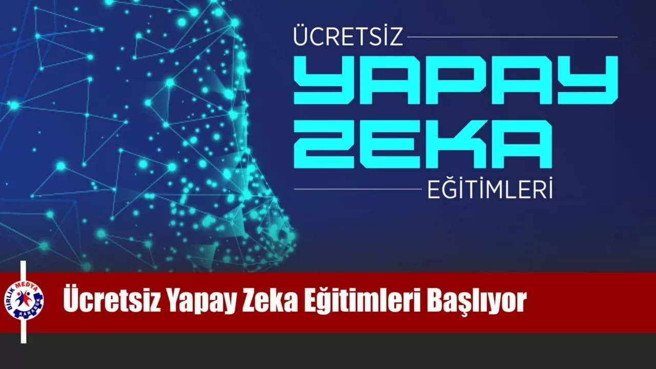 Karabük’te ücretsiz Yapay Zeka eğitimleri başlıyor