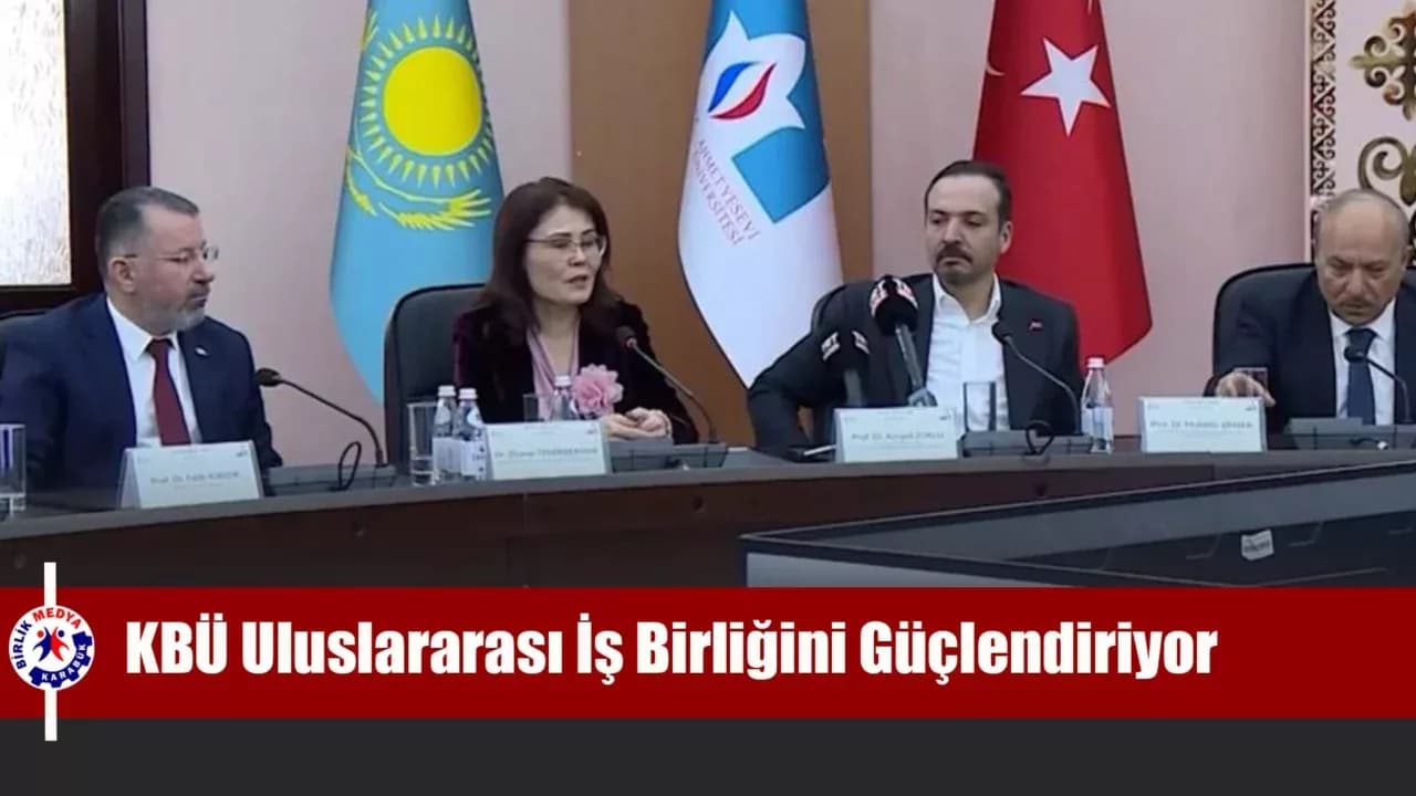 Karabük Üniversitesi Uluslararası İş Birliğini Güçlendiriyor