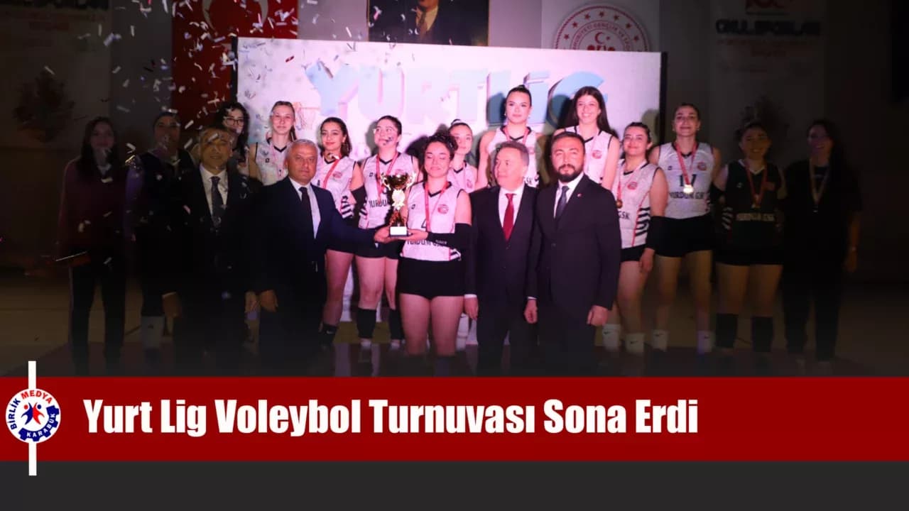 Karabük’te düzenlenen Yurt Lig Karadeniz Grup (1) Voleybol Müsabakaları Sona Erdi