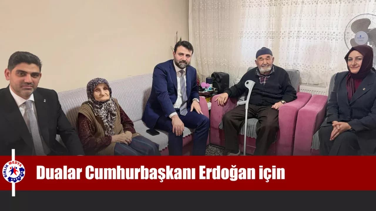 Karabük’te yürek ısıtan ziyaret: Dualar Cumhurbaşkanı Erdoğan için