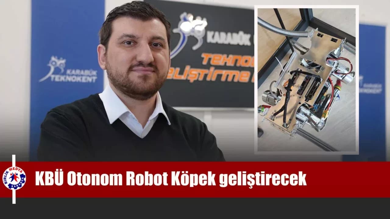 KBÜ Savunma Sanayii için Otonom Robot Köpek geliştirecek