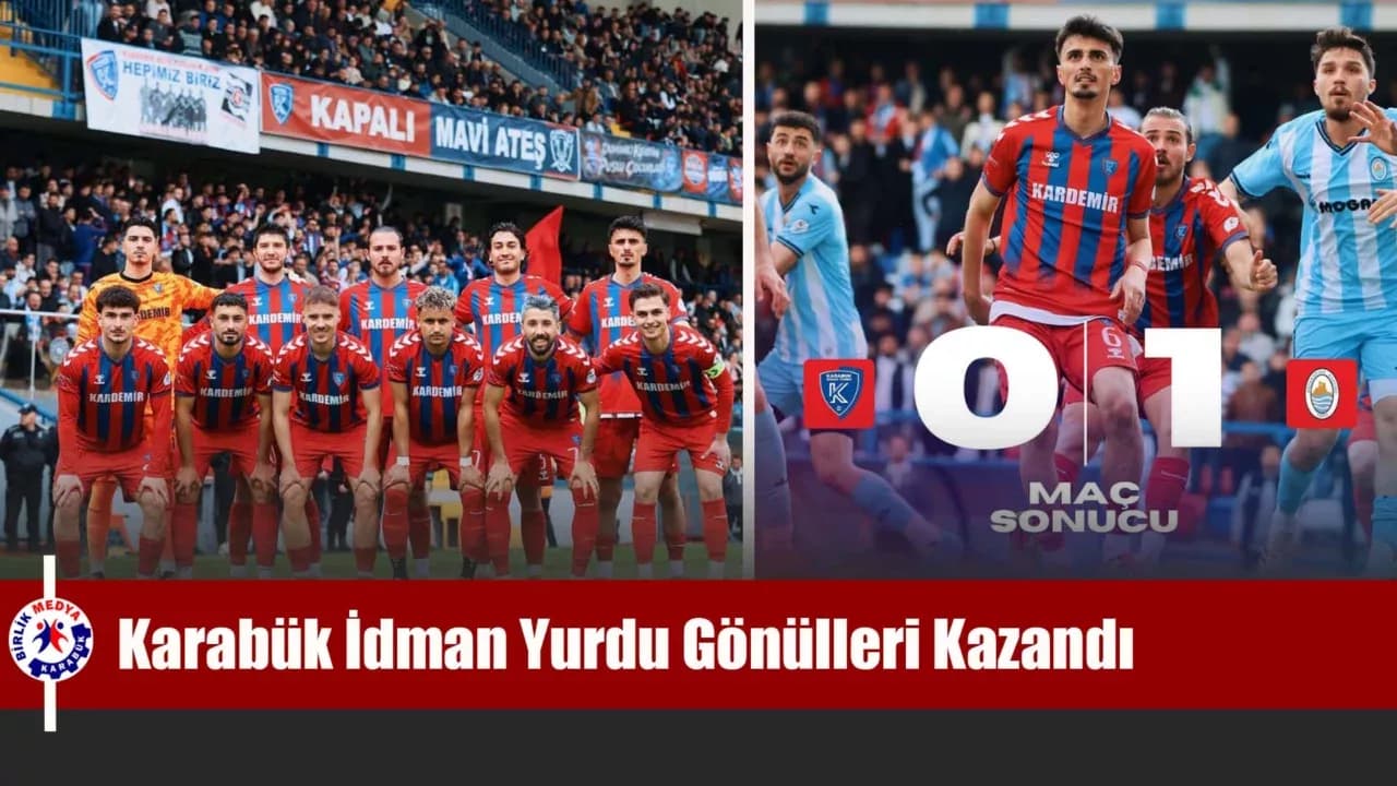 Karabük İdman Yurdu, Anlamlı Maçta Sahadan Mağlup Ayrıldı