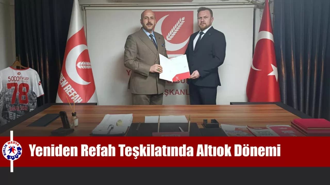 YRP Merkez İlçe Başkanlığı görevine Faruk Altıok atandı