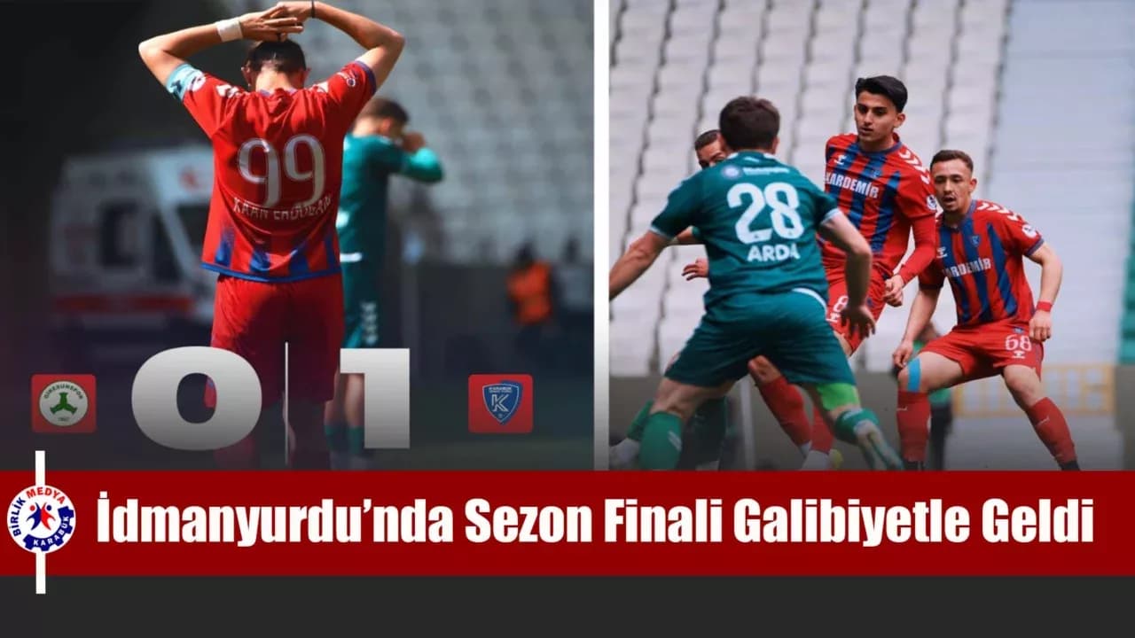 Karabük İdmanyurdu Spor Sezonu Galibiyetle Kapattı