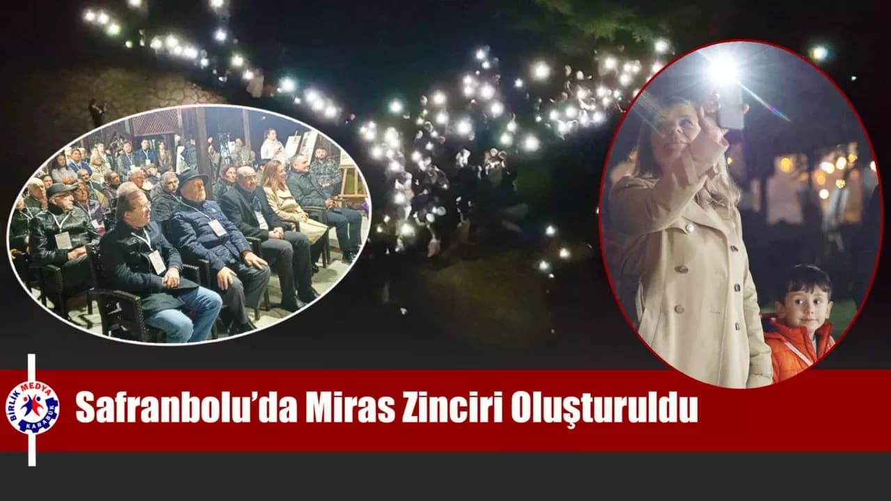 Safranbolu’da Miras Zinciri Oluşturuldu