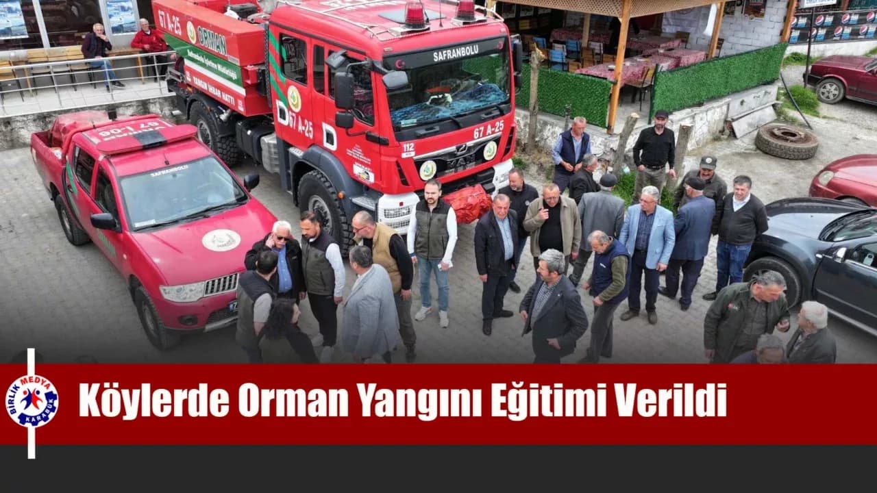 Safranbolu’da “Yeşil Vatan” İçin Farkındalık Toplantısı