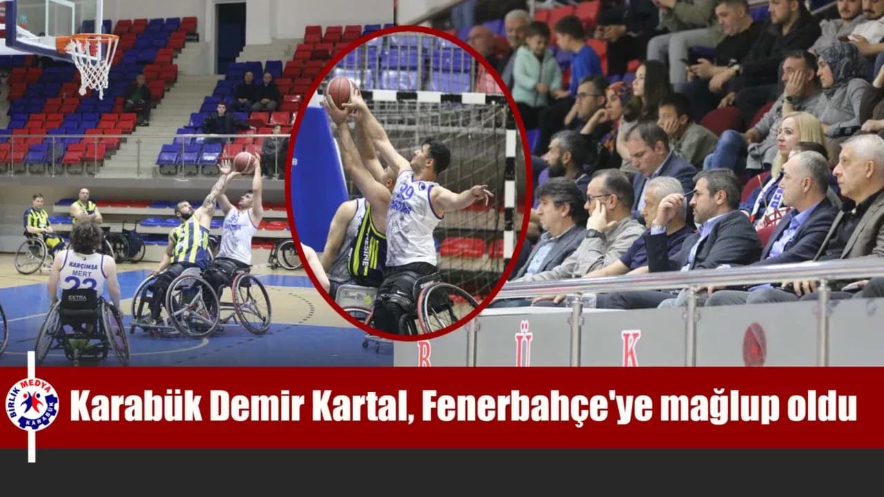 Karabük Demir Kartal, sahasında Fenerbahçe'ye mağlup oldu