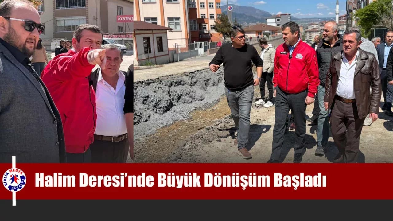 Karabük Belediye Başkanı Çetinkaya Halim Deresi Islah Çalışmalarını Yerinde İnceledi
