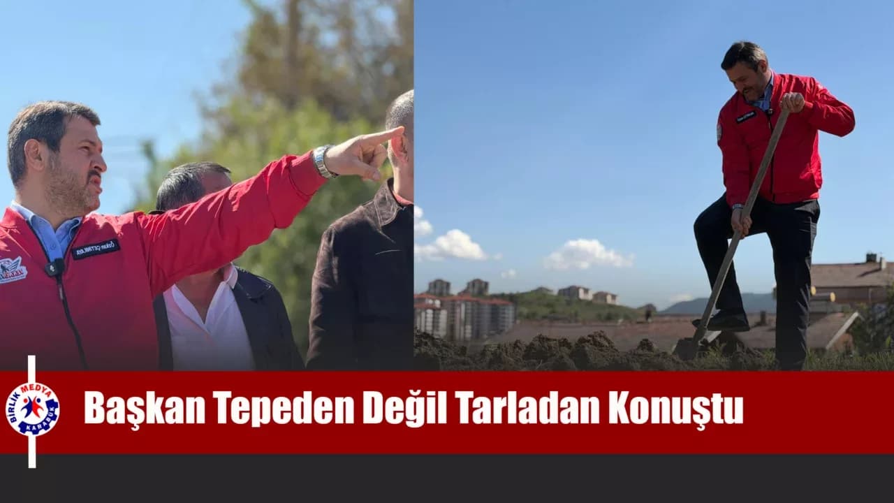 Karabük Belediye Başkanı Çetinkaya: “Tarlada izi olmayanın harmanda yüzü olmaz”
