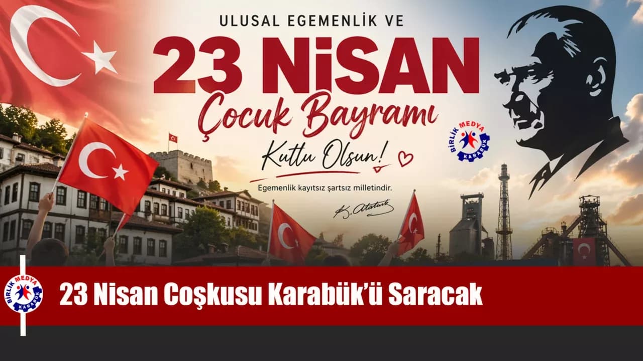 23 Nisan Coşkusu Karabük’ü Saracak
