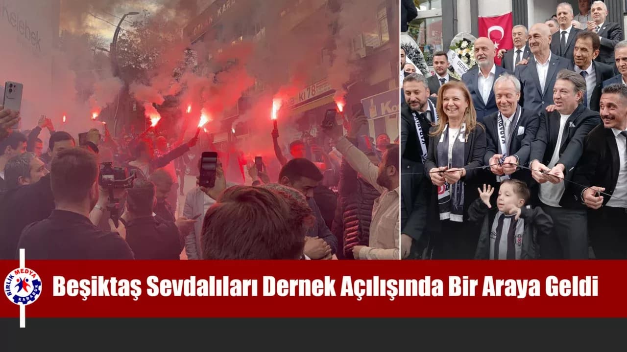 Karabük Beşiktaşlılar Derneği'nin açılışı gerçekleşti