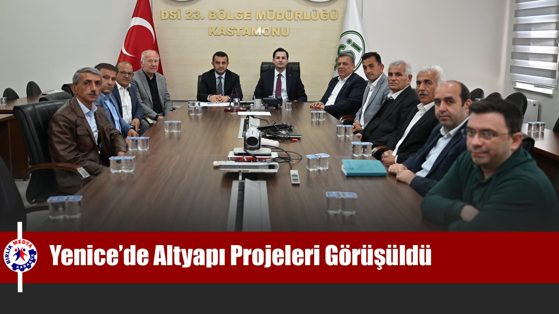 Yenice’nin Su Yönetimi ve Altyapı Projeleri görüşüldü