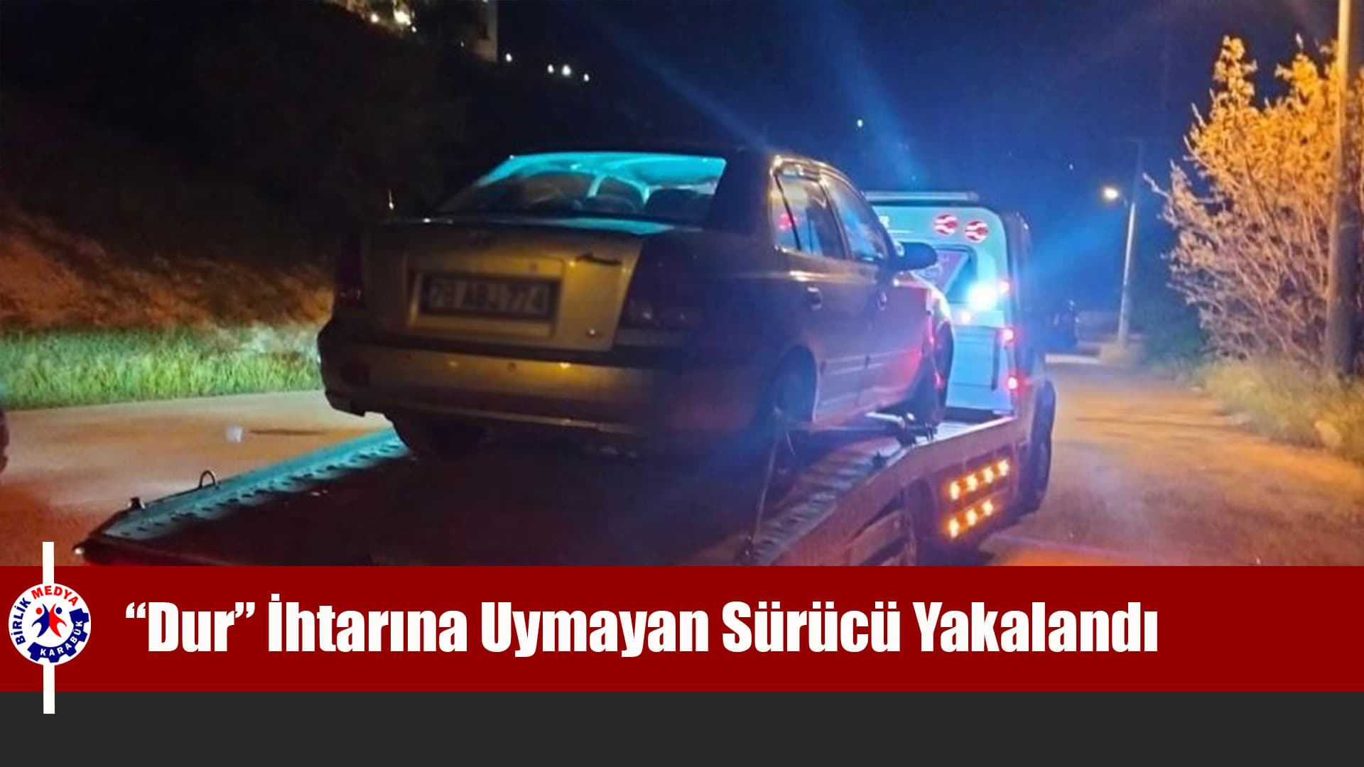 Dur ihtarına uymayan sürücü kovalamacayla yakalandı