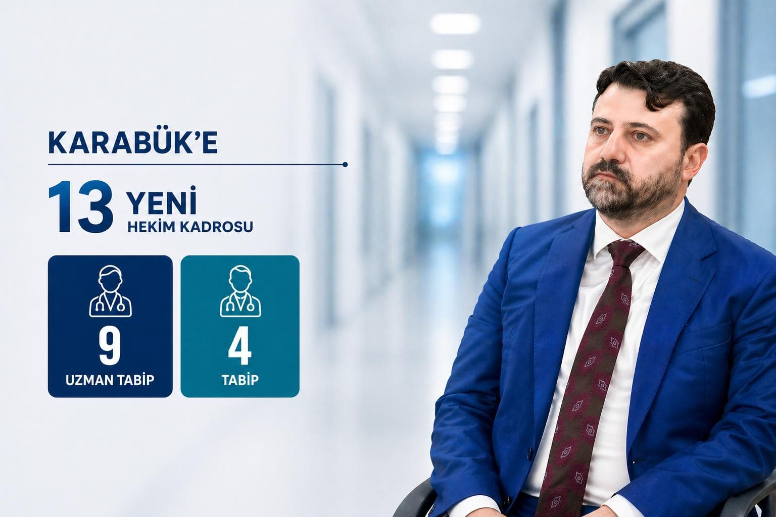 Karabük’e 13 Hekim kadrosu tahsis edildi