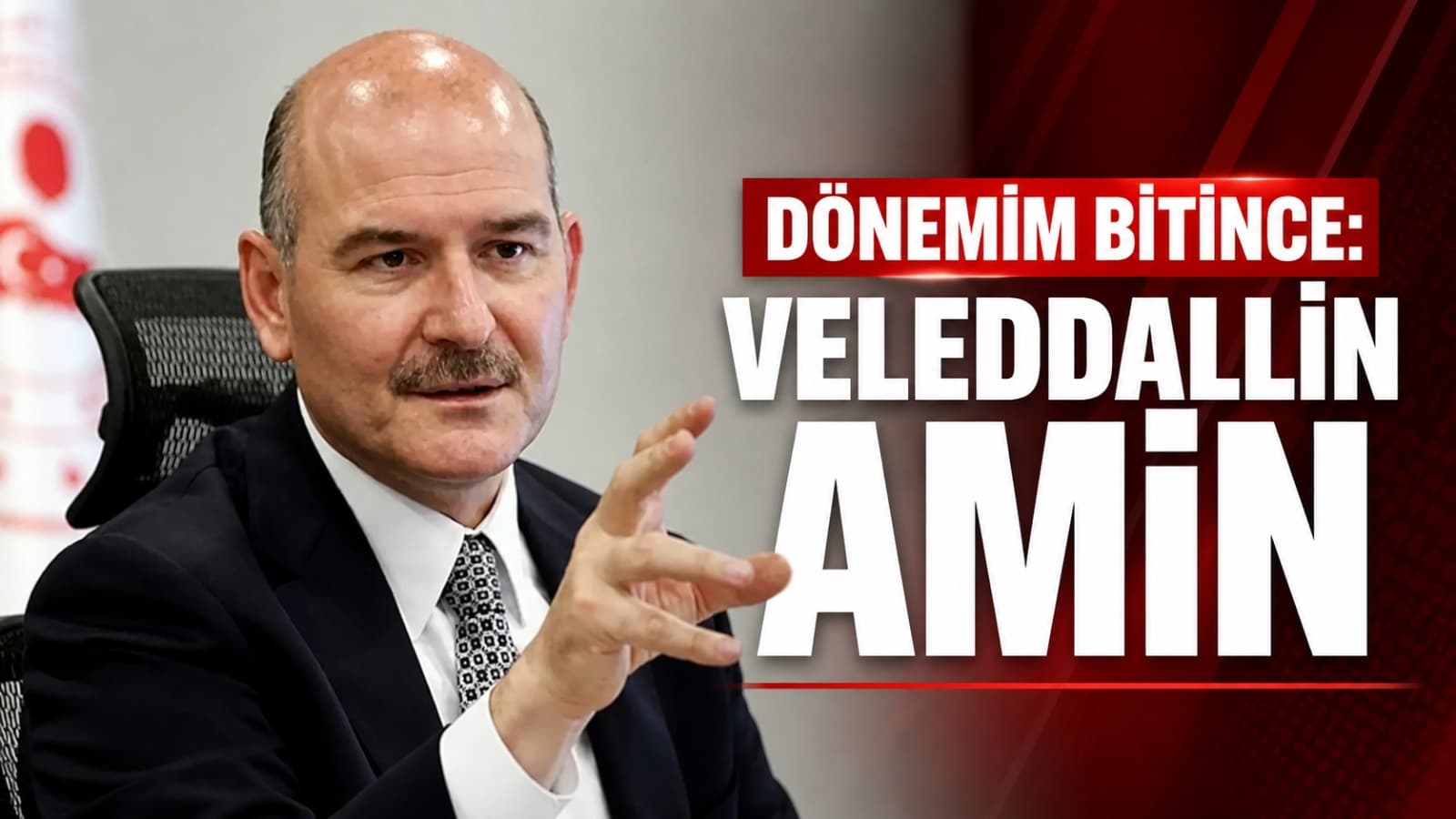 Süleyman Soylu tv100’de konuştu:  “Siyaseti zihnimde bıraktım”