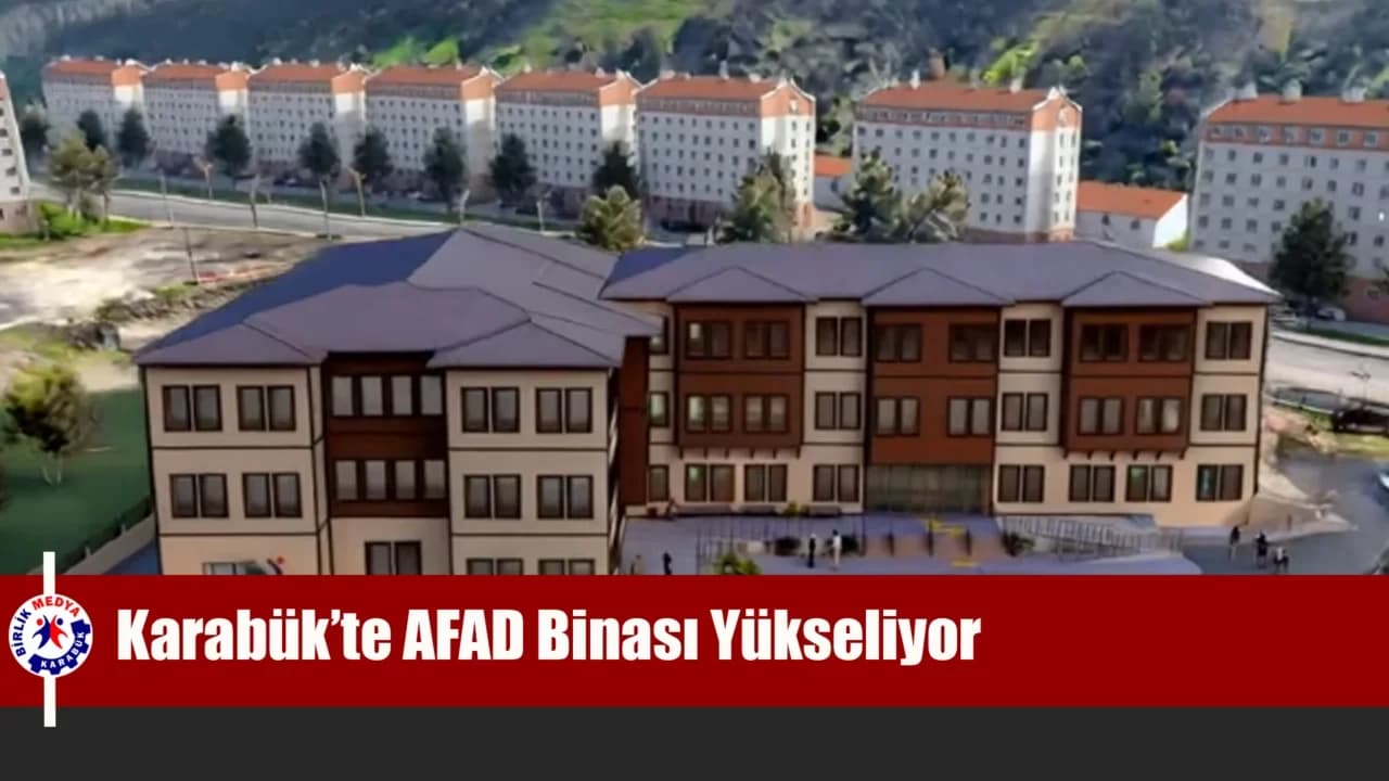 AFAD binasının inşaat çalışmaları sürüyor