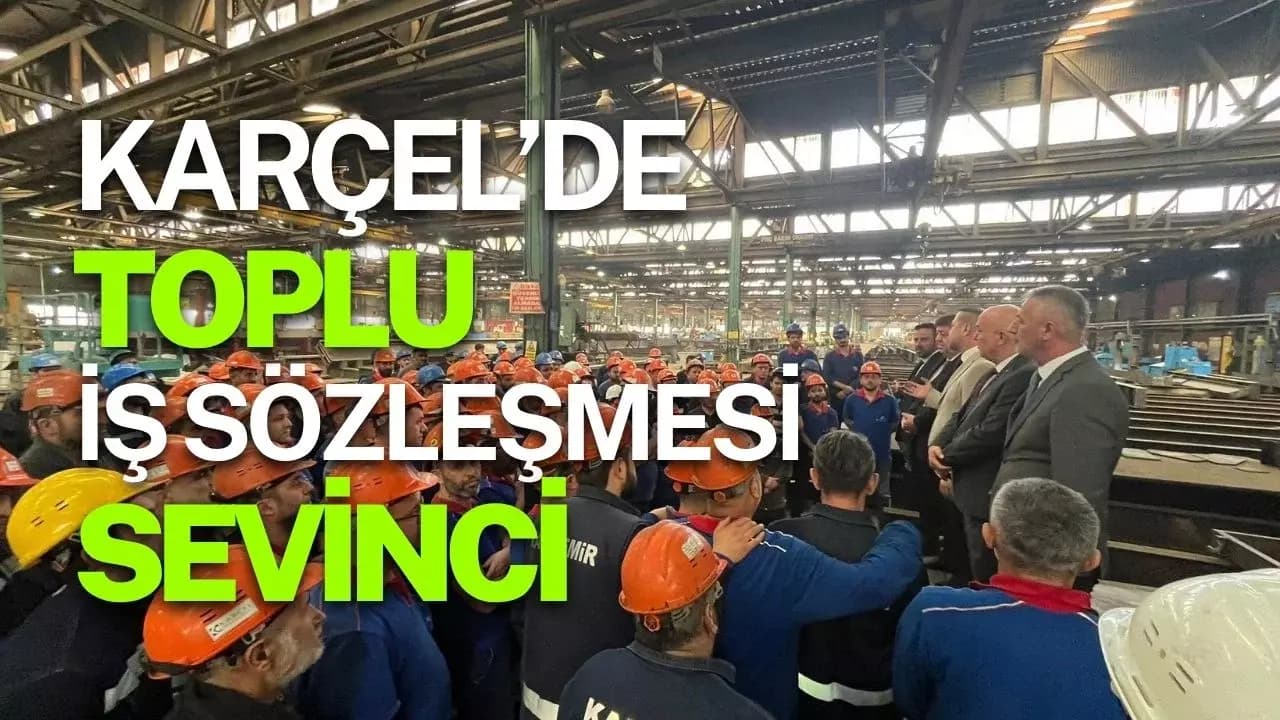KARÇEL emekçilerine toplu sözleşme ziyareti