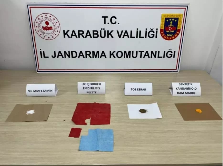 Karabük’te uyuşturucu ve kaçak tütün operasyonu