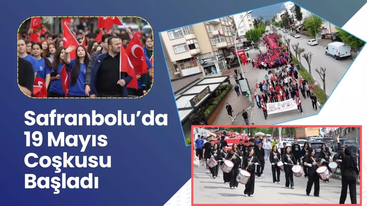 Safranbolu’da 19 Mayıs Coşkusu Başladı