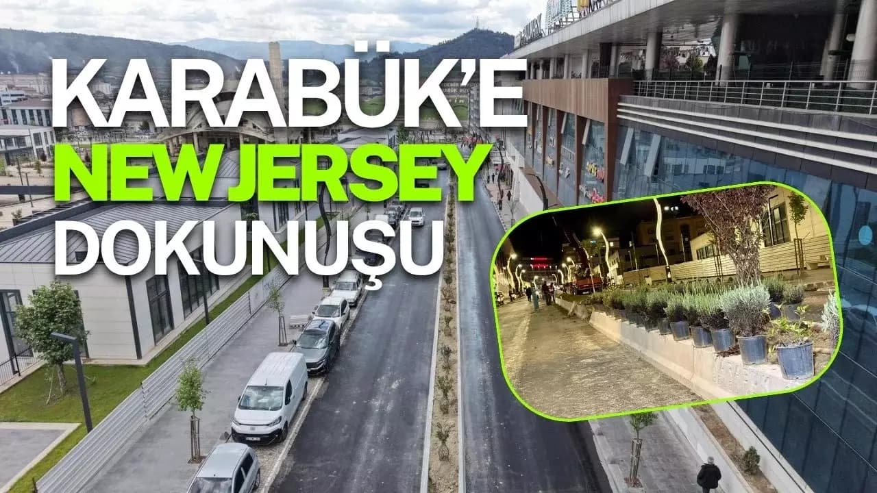 Karabük'te Şehir Uyurken Yollar Yenileniyor