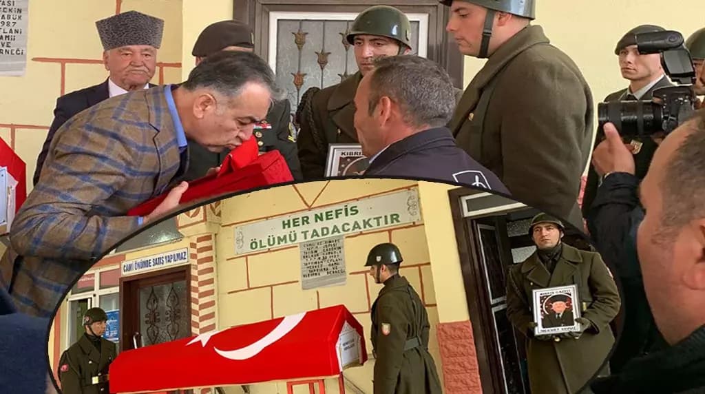 Kıbrıs Gazisi son yolculuğuna uğurlandı