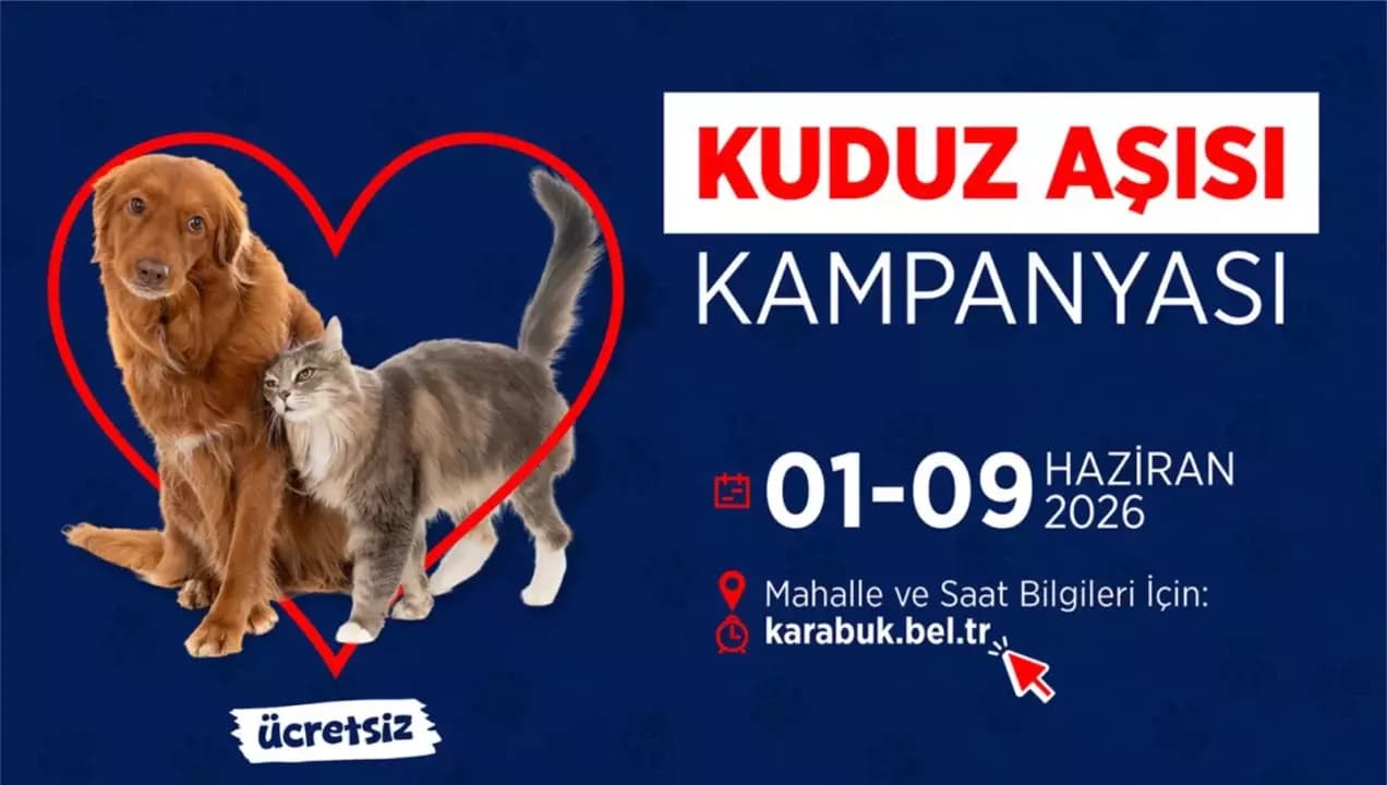 KARABÜK’TE “KUDUZ AŞISI KAMPANYASI” BAŞLIYOR