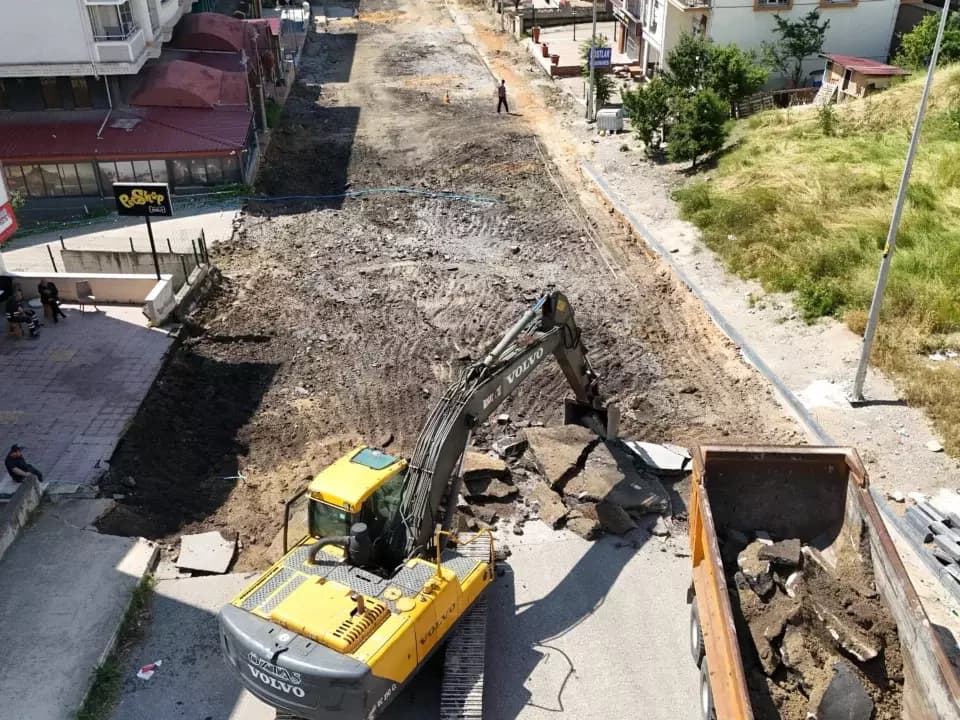 Karabük'te 1010 nolu cadde bulvara dönüşüyor