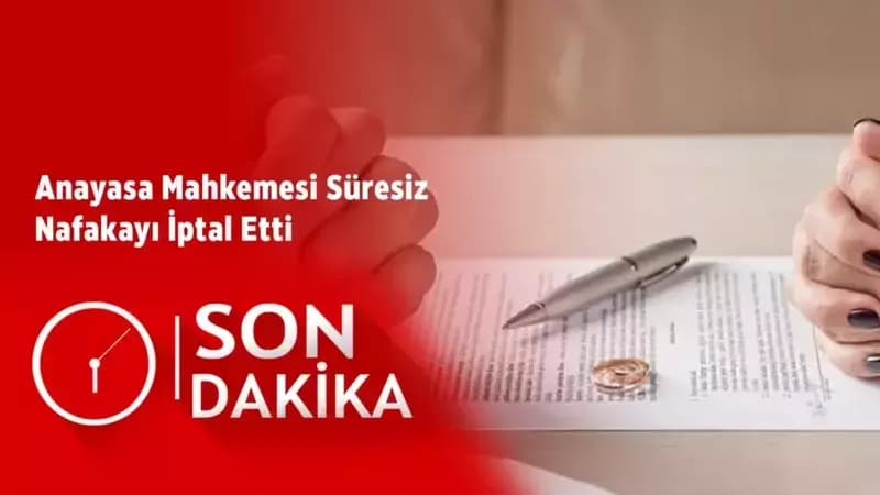 AYM’den Süresiz Nafaka Düzenlemesine İptal Kararı