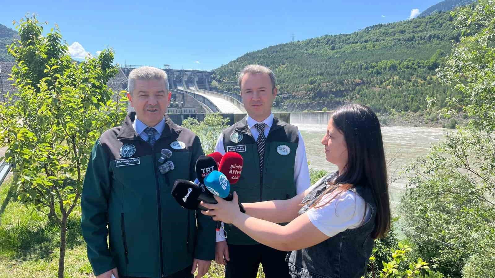 Çoruh Vadisi üzerindeki barajlar doldu