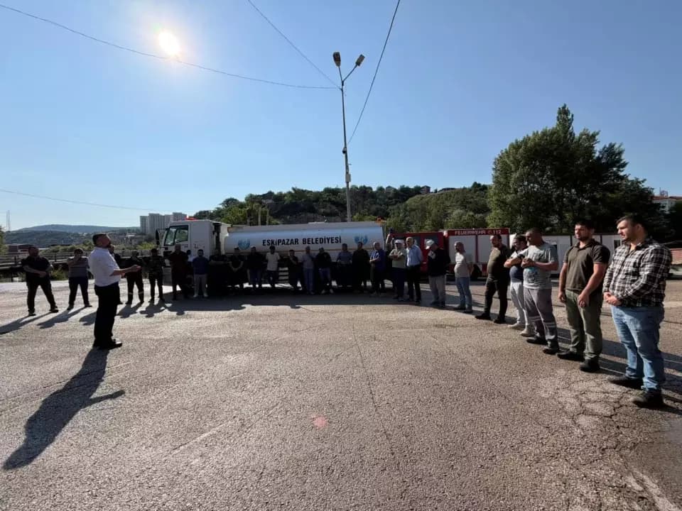 Başkan Cıva’dan garaj çalışanlarına ziyaret