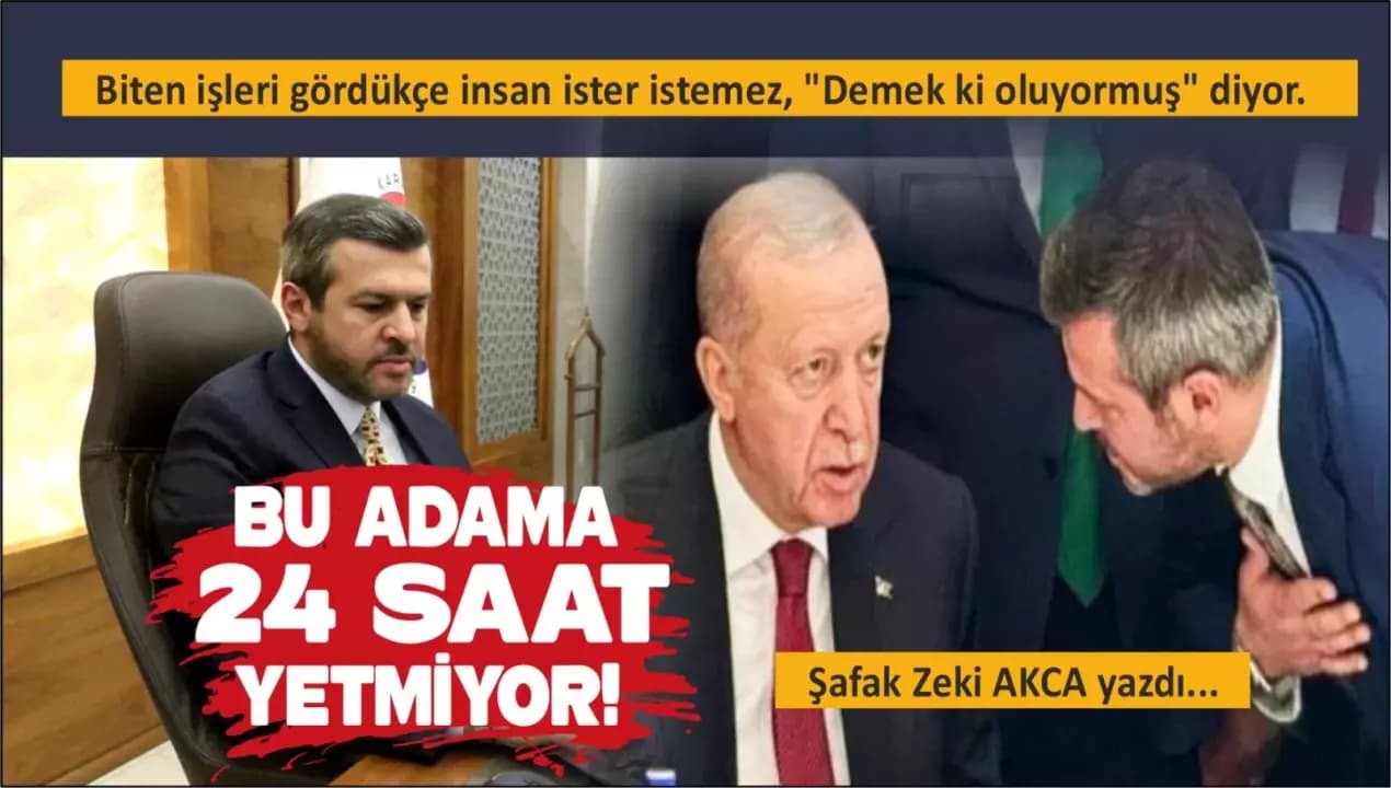 BU ADAMA 24 SAAT YETMİYOR!