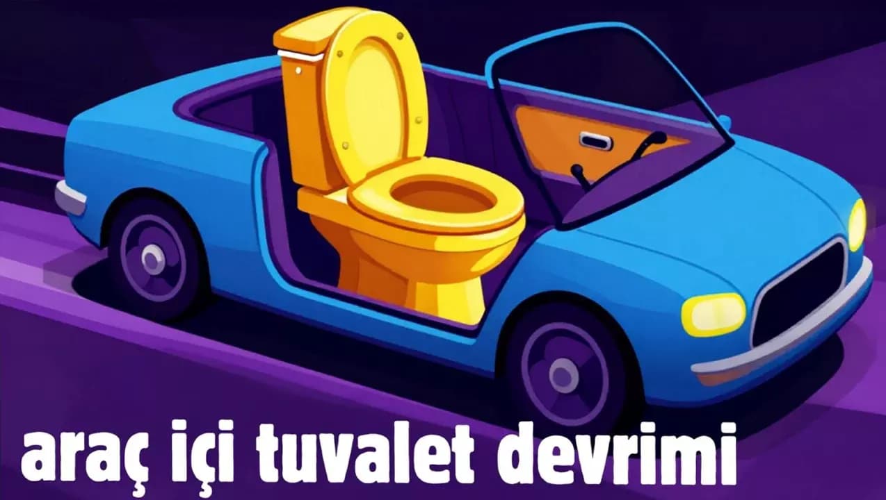 Masajlı Koltuktan Sonra Şimdi de Bu Geldi: Sesli Komutla Açılan Araç İçi Tuvalet