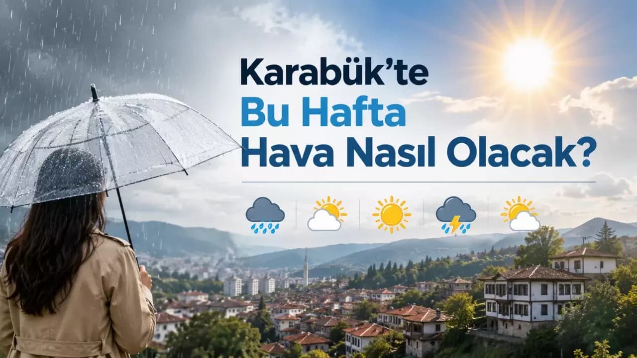 Karabük'te Bu Hafta Hava Nasıl Olacak?