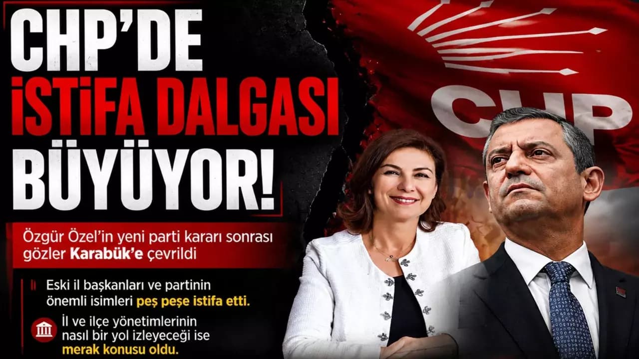CHP’DE İSTİFA DALGASI BÜYÜYOR