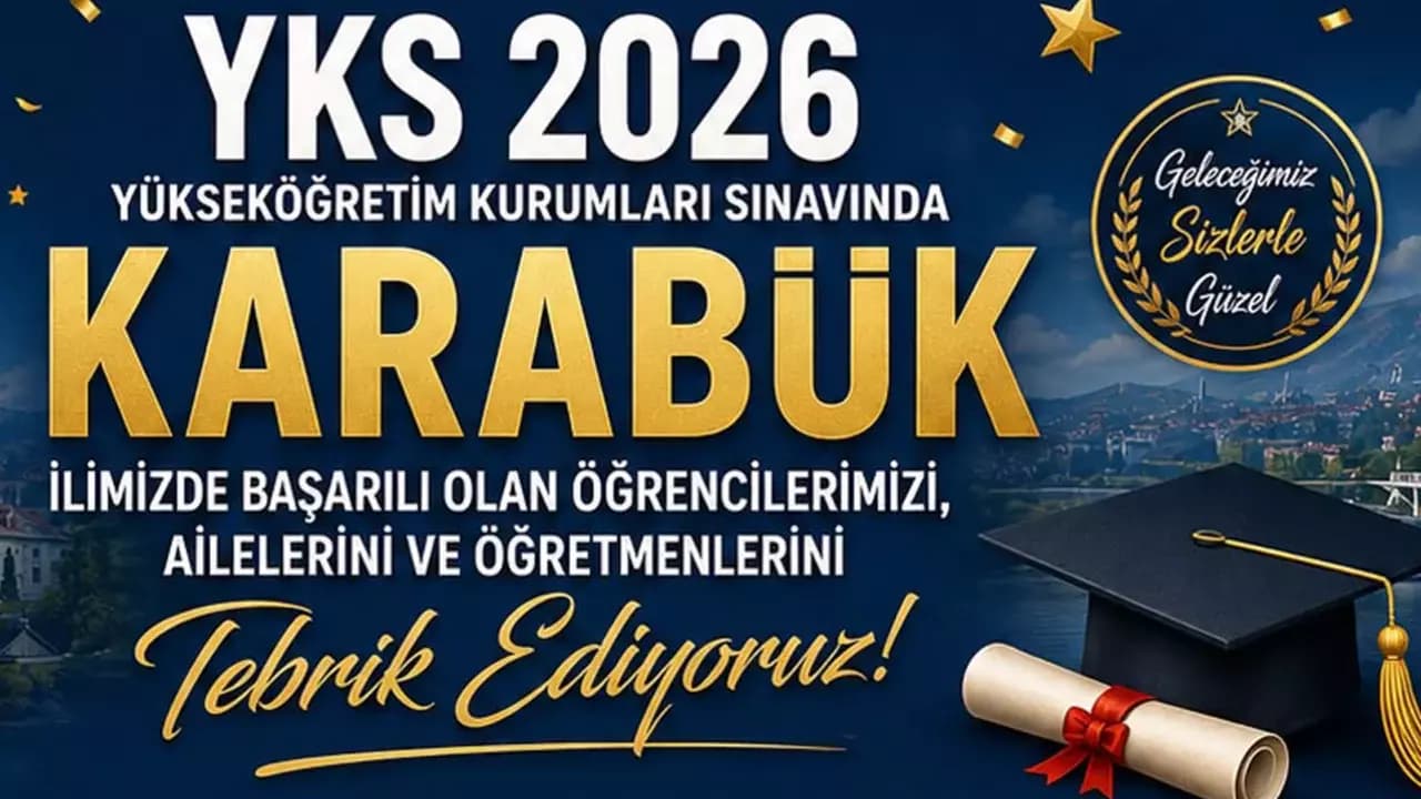 Milletvekili Keskinkılıç’tan YKS Başarısı Gösteren Karabüklü Gençlere Tebrik Mesajı