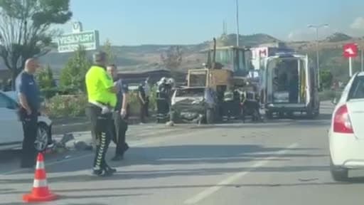 Karabük’te zincirleme kazada 1’i ağır 2 kişi yaralandı