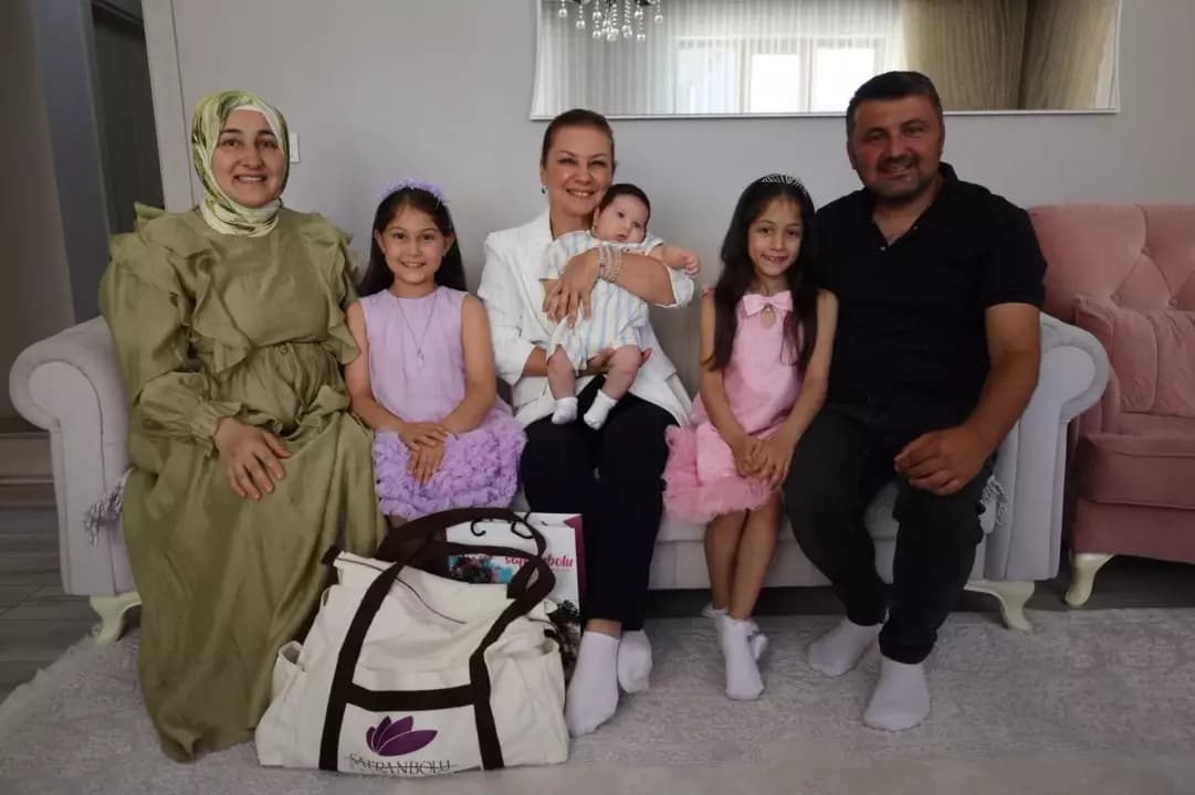 Safranbolu’da "Hoş Geldin Bebek" mutluluğu