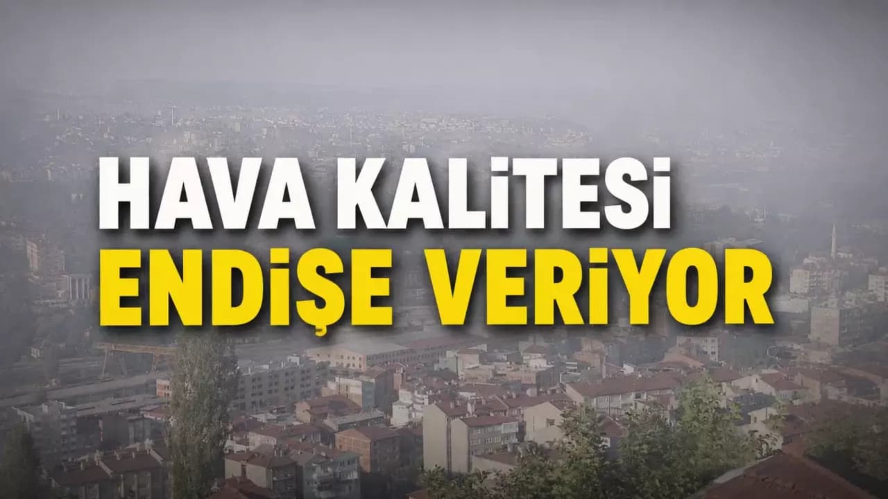 Karabük'te Hava Kirliliği Alarmı! Rüzgarsız Hava Duman ve Pusu Kentin Üzerine Çöktü