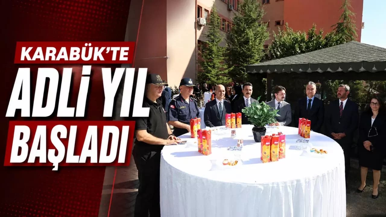 Karabük’te 2026-2027 Adli Yılı Törenle Başladı
