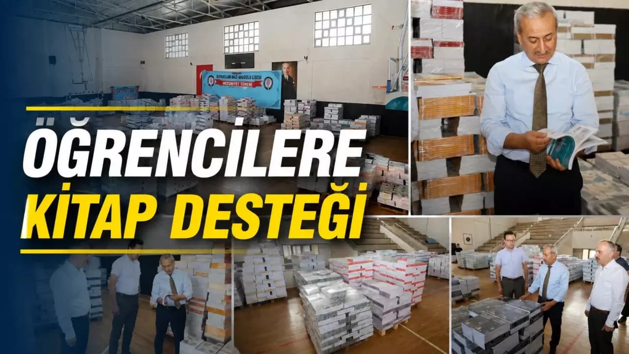Karabük’te 352 Bin Ücretsiz Ders Kitabının Dağıtımına Başlandı