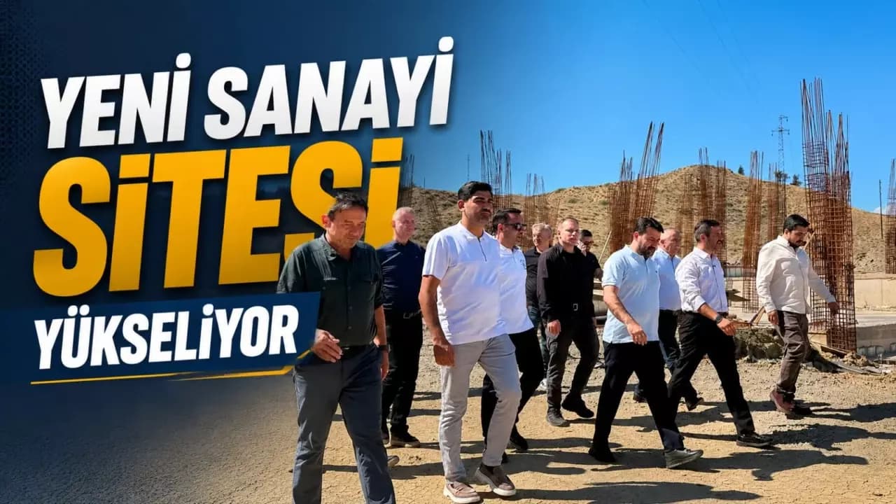 Hamzalar Yeni Sanayi Sitesi’nde Çalışmalar Sürüyor