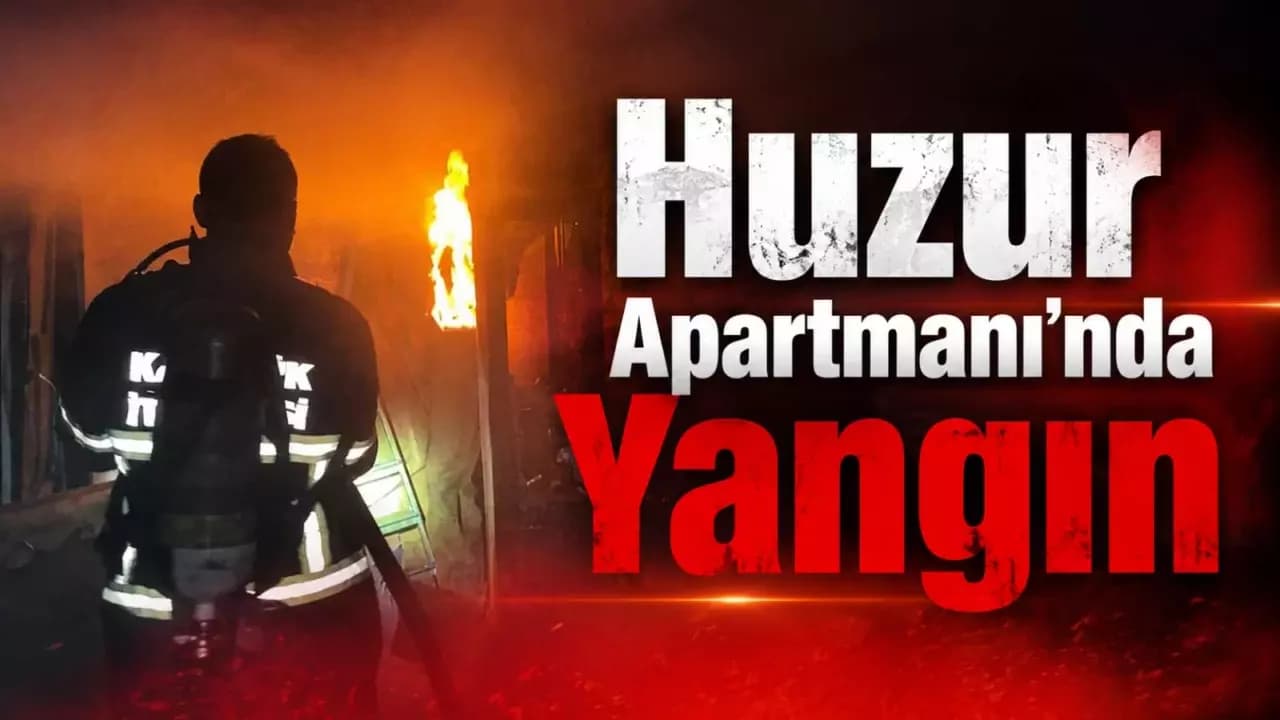 Karabük'te apartman yangınında 2 kişi dumandan etkilendi