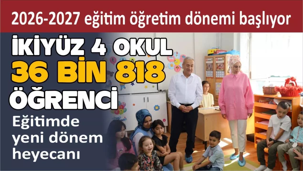 Karabük’te Yeni Eğitim Yılı 36 Bin 818 Öğrenciyle Başlıyor