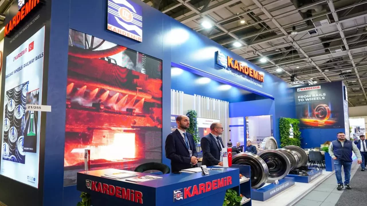 KARDEMİR InnoTrans 2026’da Türkiye’nin Demiryolu Gücünü Tanıttı