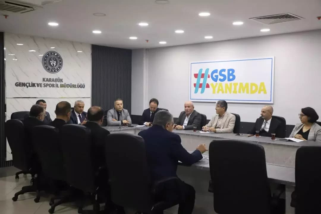 Gençlik ve Spor İl Müdürlüğünde Yeni Dönem Değerlendirildi